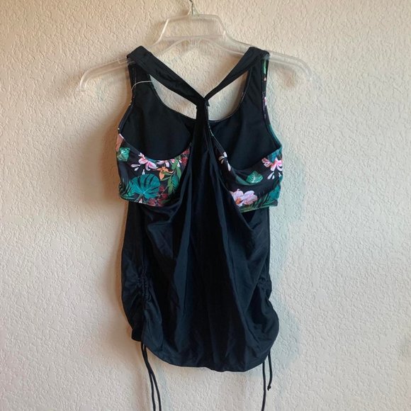 NWT Zexxxy 2pc Tankini Swimsuit - Picture 2 of 9